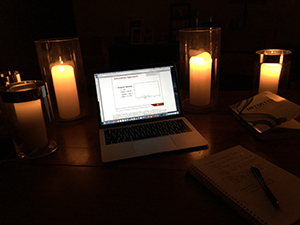 Power cut while taking a Biostats quiz in Lusaka